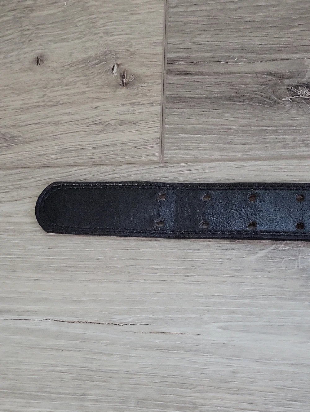 Barbados Genuine Leather Black Belt Size Medium [ 34-36 ]